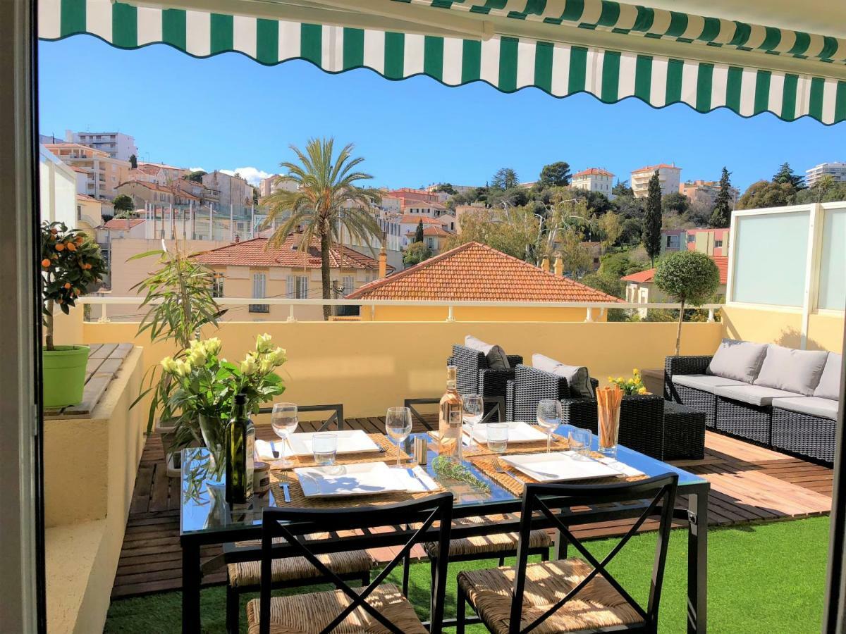 Appartement Cosy Calme Central-Terrasse Proche Palais Cannes Dış mekan fotoğraf