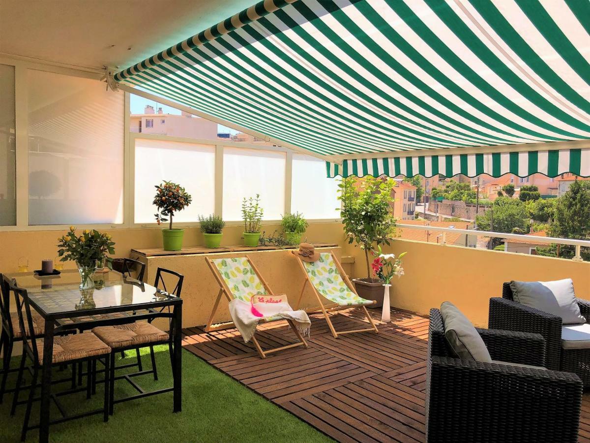 Appartement Cosy Calme Central-Terrasse Proche Palais Cannes Dış mekan fotoğraf
