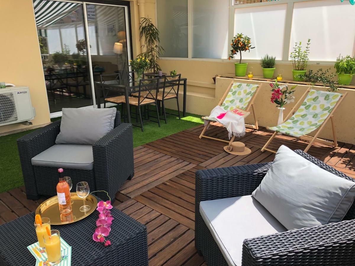 Appartement Cosy Calme Central-Terrasse Proche Palais Cannes Dış mekan fotoğraf
