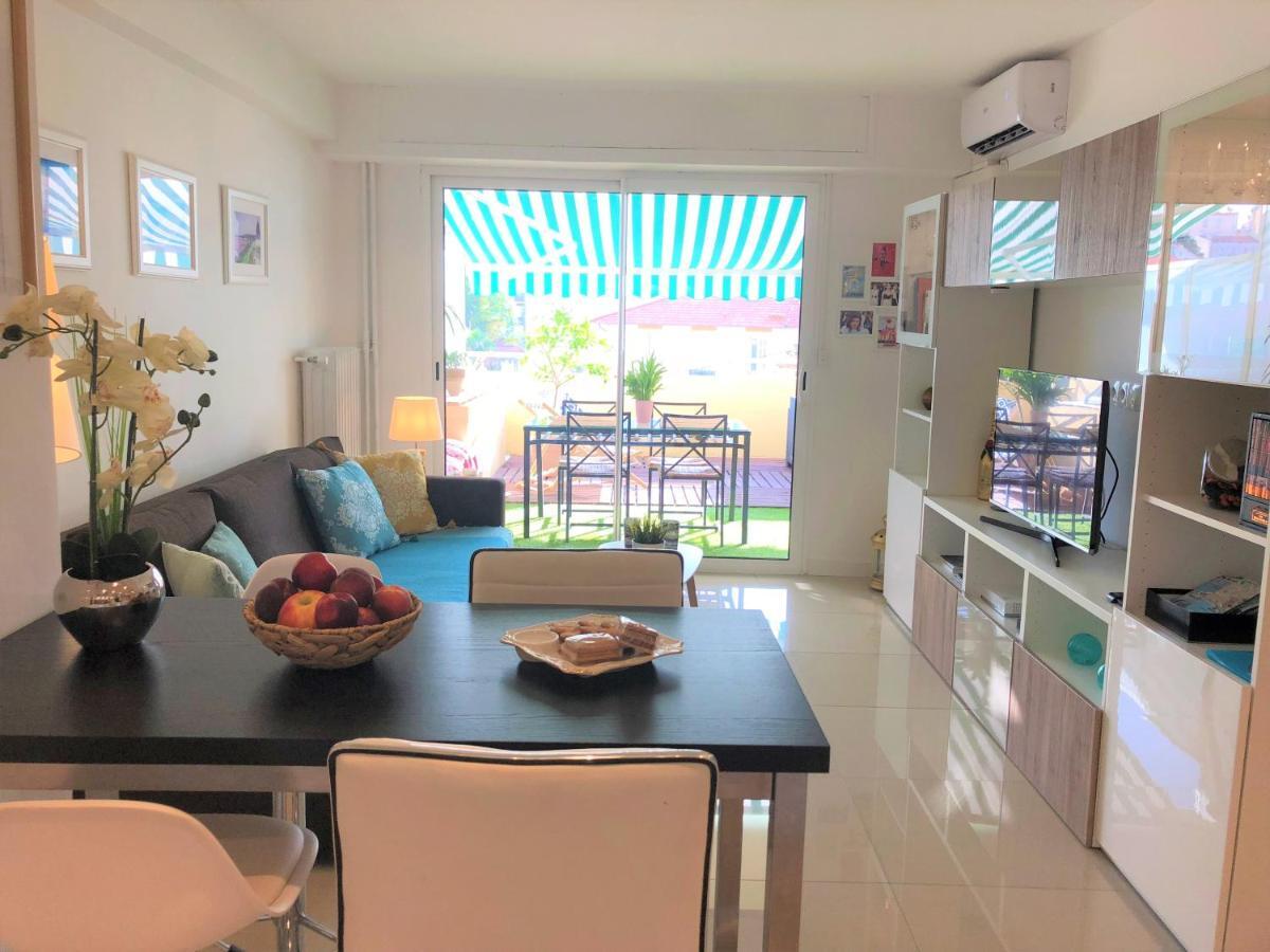 Appartement Cosy Calme Central-Terrasse Proche Palais Cannes Dış mekan fotoğraf